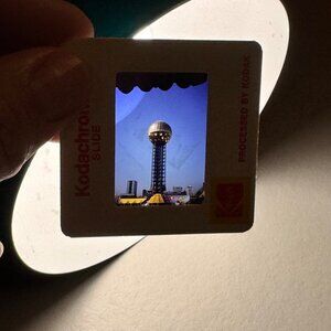 Lot of 20 Kodak Slides – 1982 Knoxville World’s Fair – Original Vintage Photos &